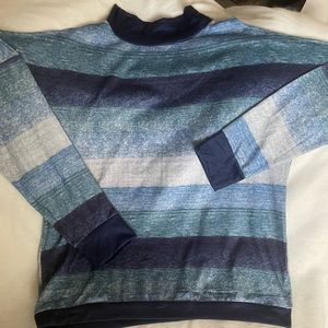 Blues Cold Shoulder Sweatshirt
